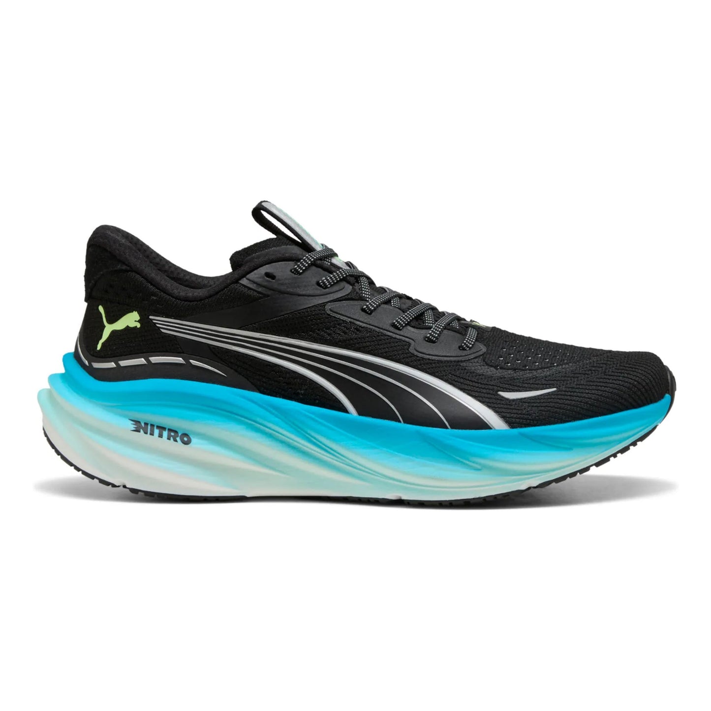 Puma Magnify Nitro 3 Neutrale Schoen Heren-Zwart,Blauw
