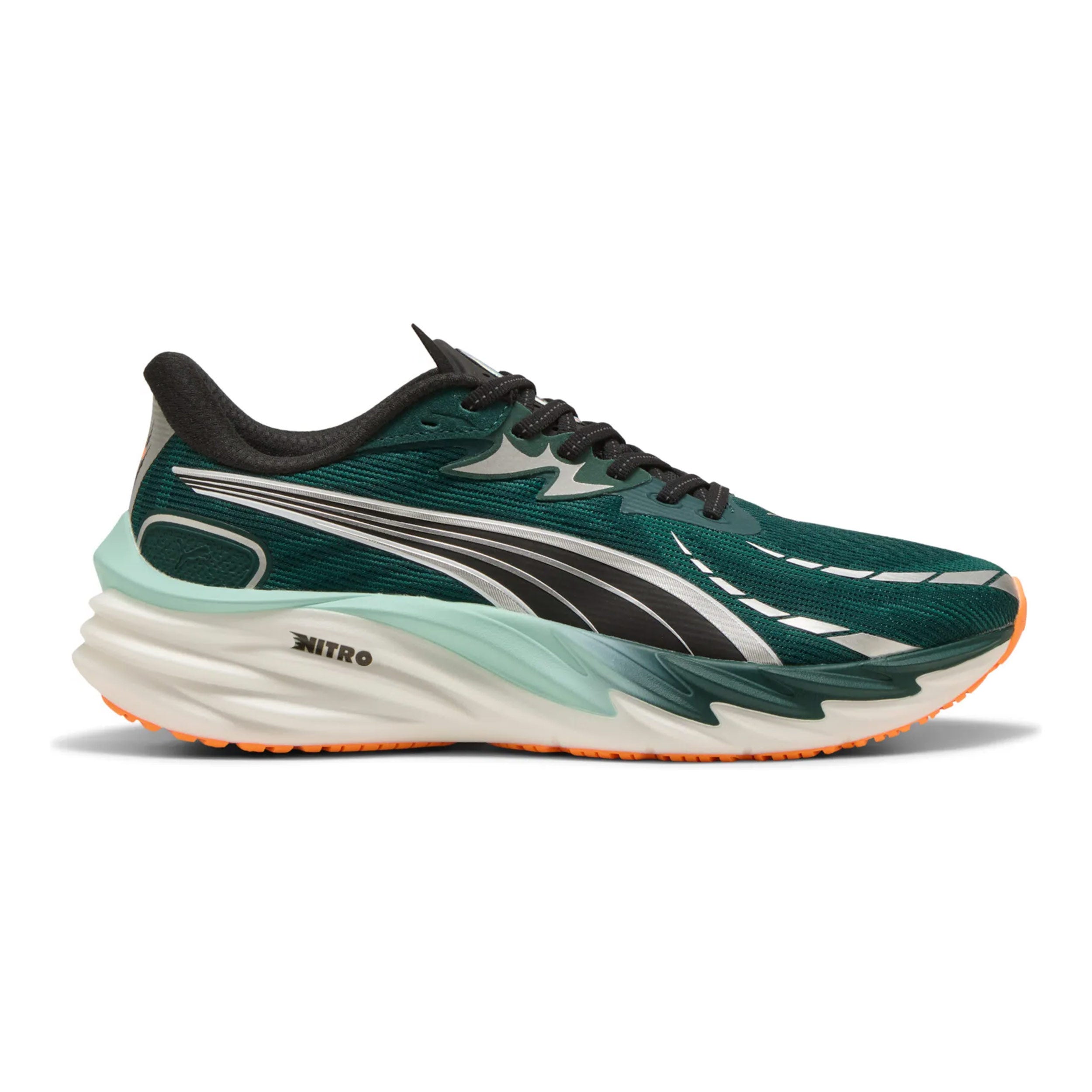 Puma Velocity Nitro 4 Neutrale schoen Heren - groen, oranje