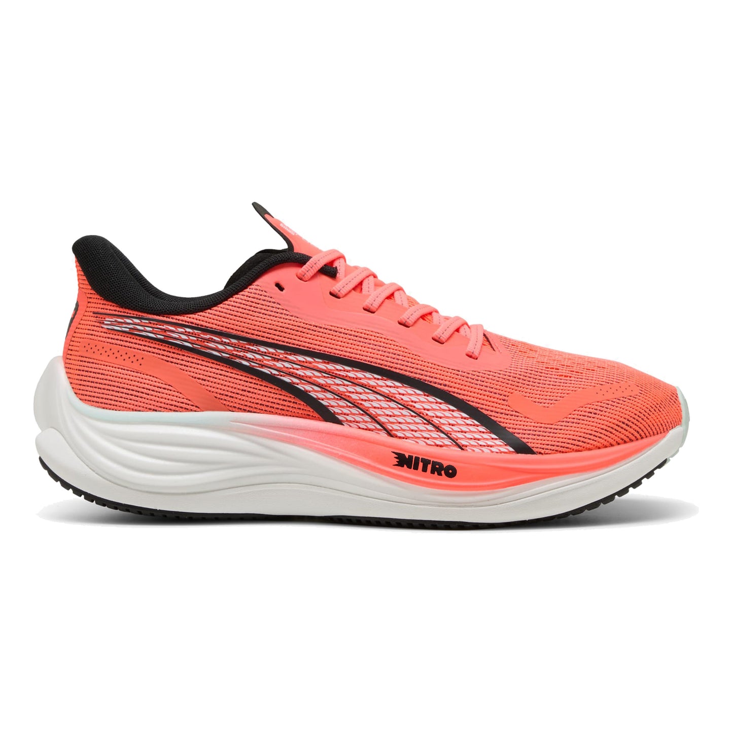Puma Velocity Nitro 3 Neutrale Schoen Heren-Rood,Zwart