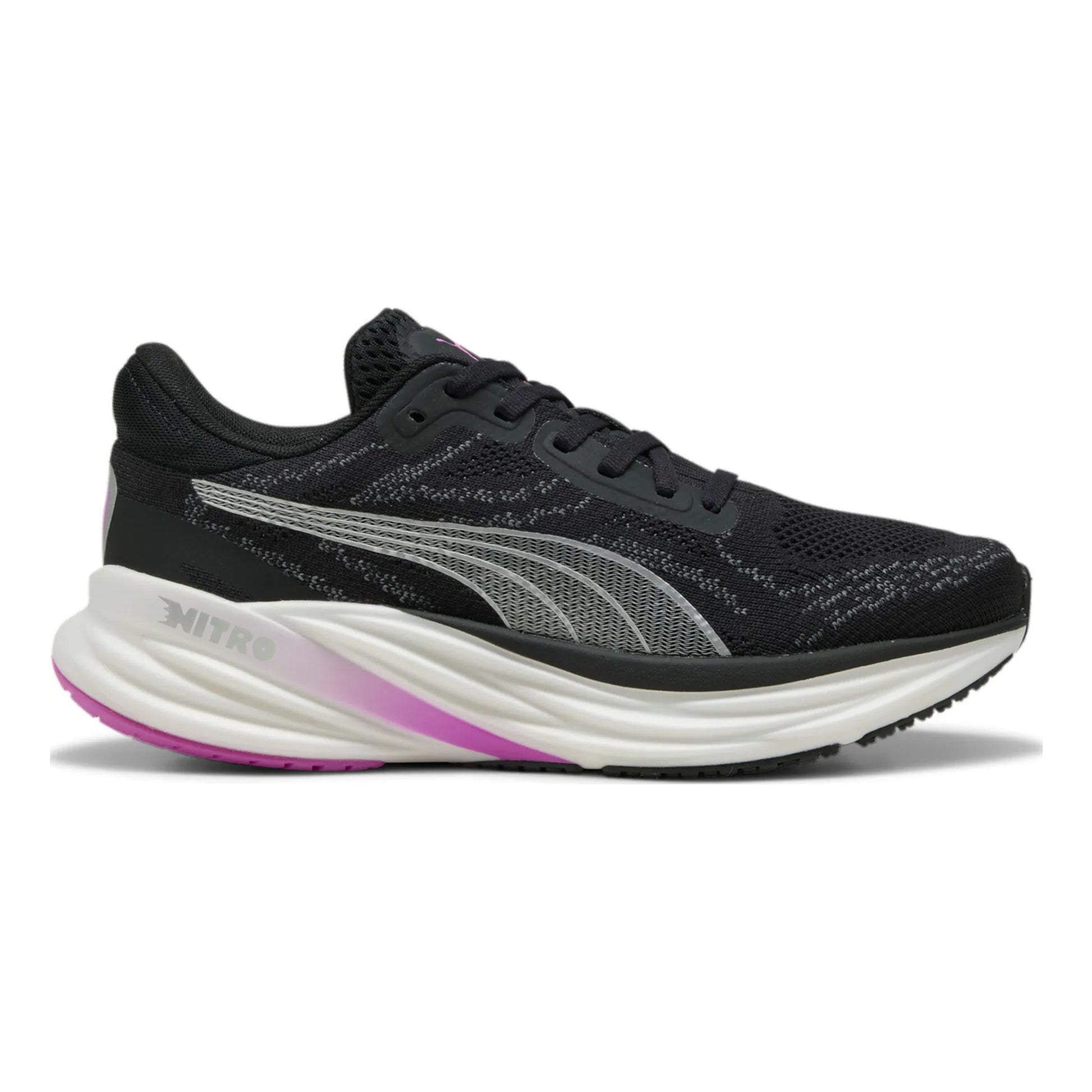 Puma Magnify Nitro 2 Neutrale Schoen Dames-Zwart,Paars