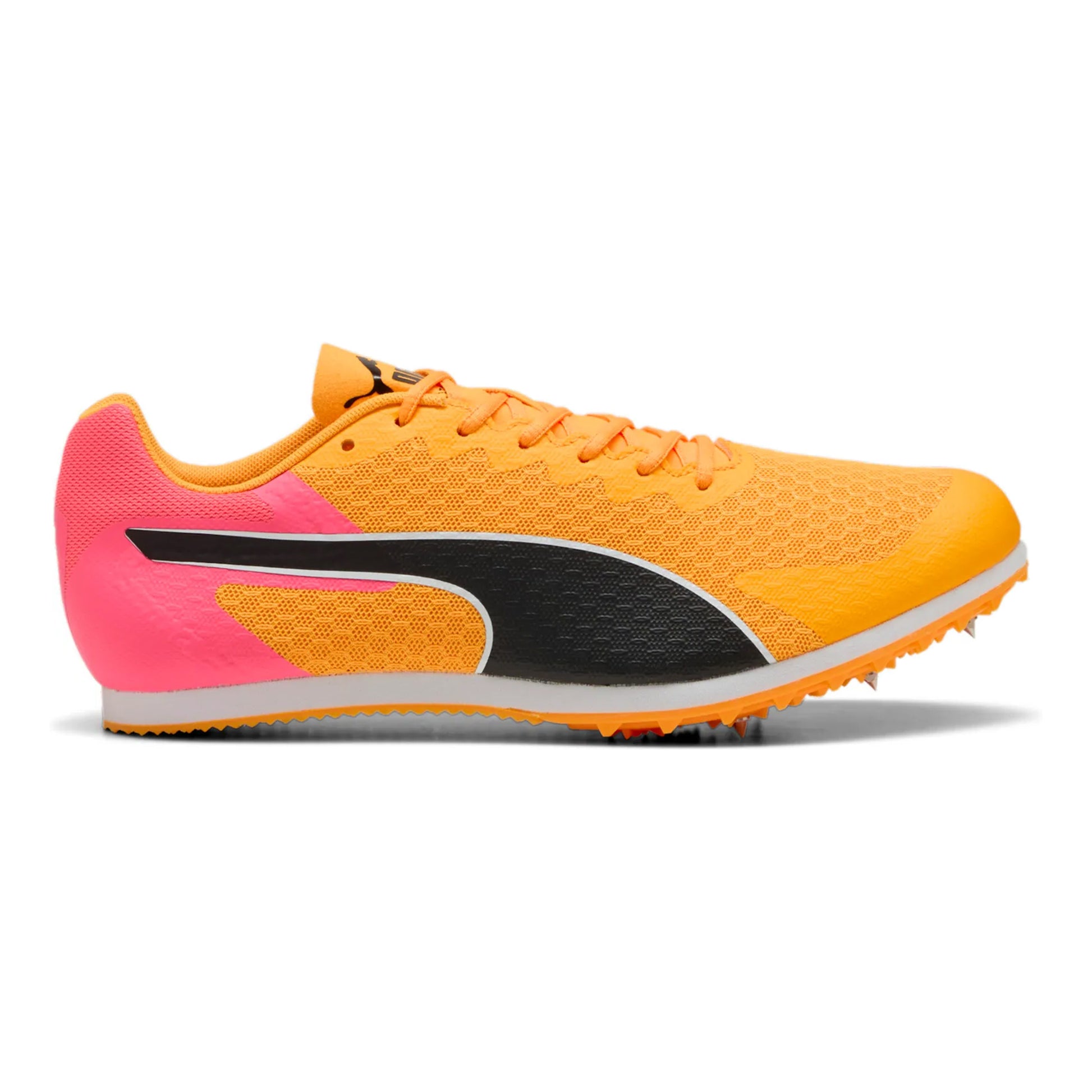 Puma evoSPEED Star 9 Spikes Unisex-oranje, zwart