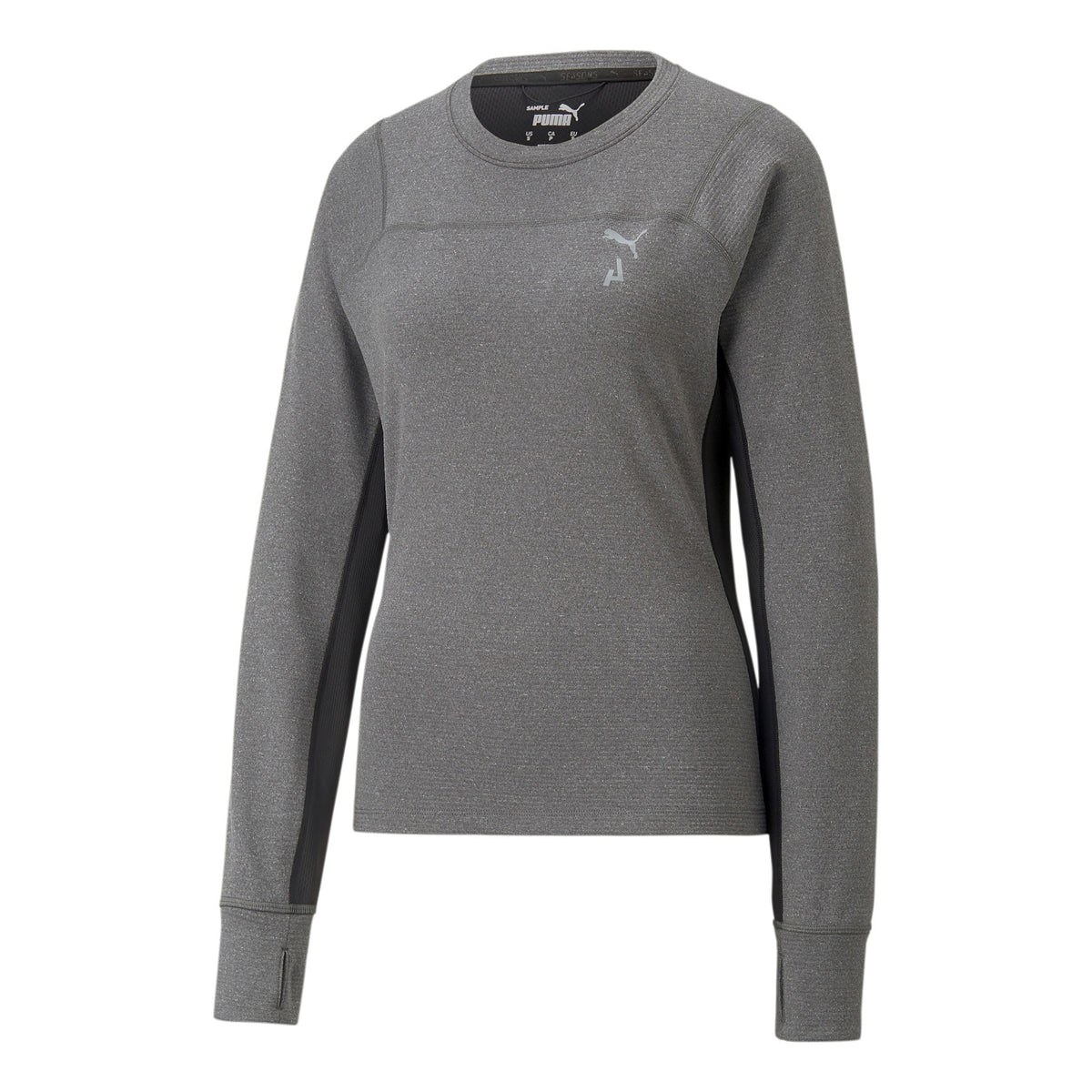 Puma Seasons Raincell Longsleeve Dames-Grijs