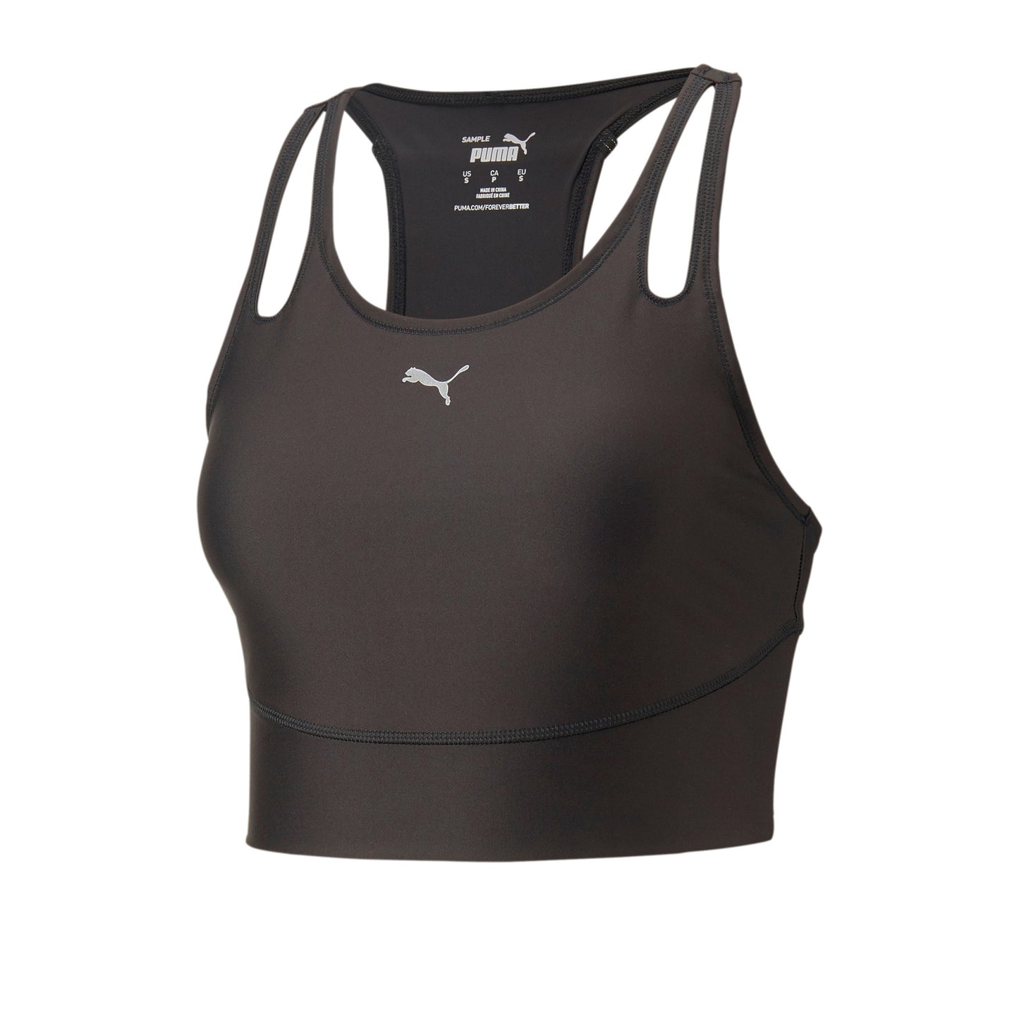 Puma Run Ultraform Crop Sport-bh Dames - zwart,