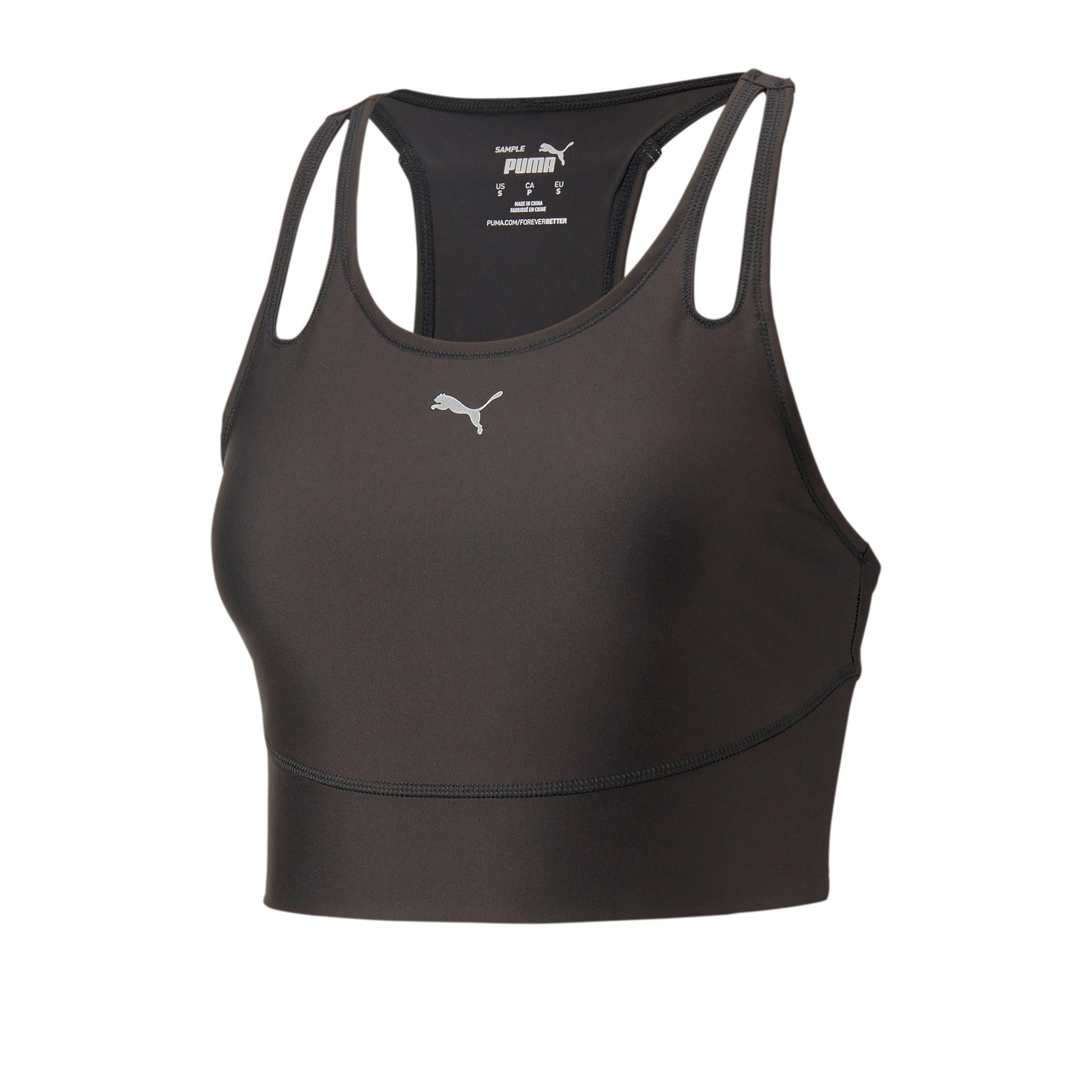 Puma Run Ultraform Crop Sport-bh Dames - zwart,