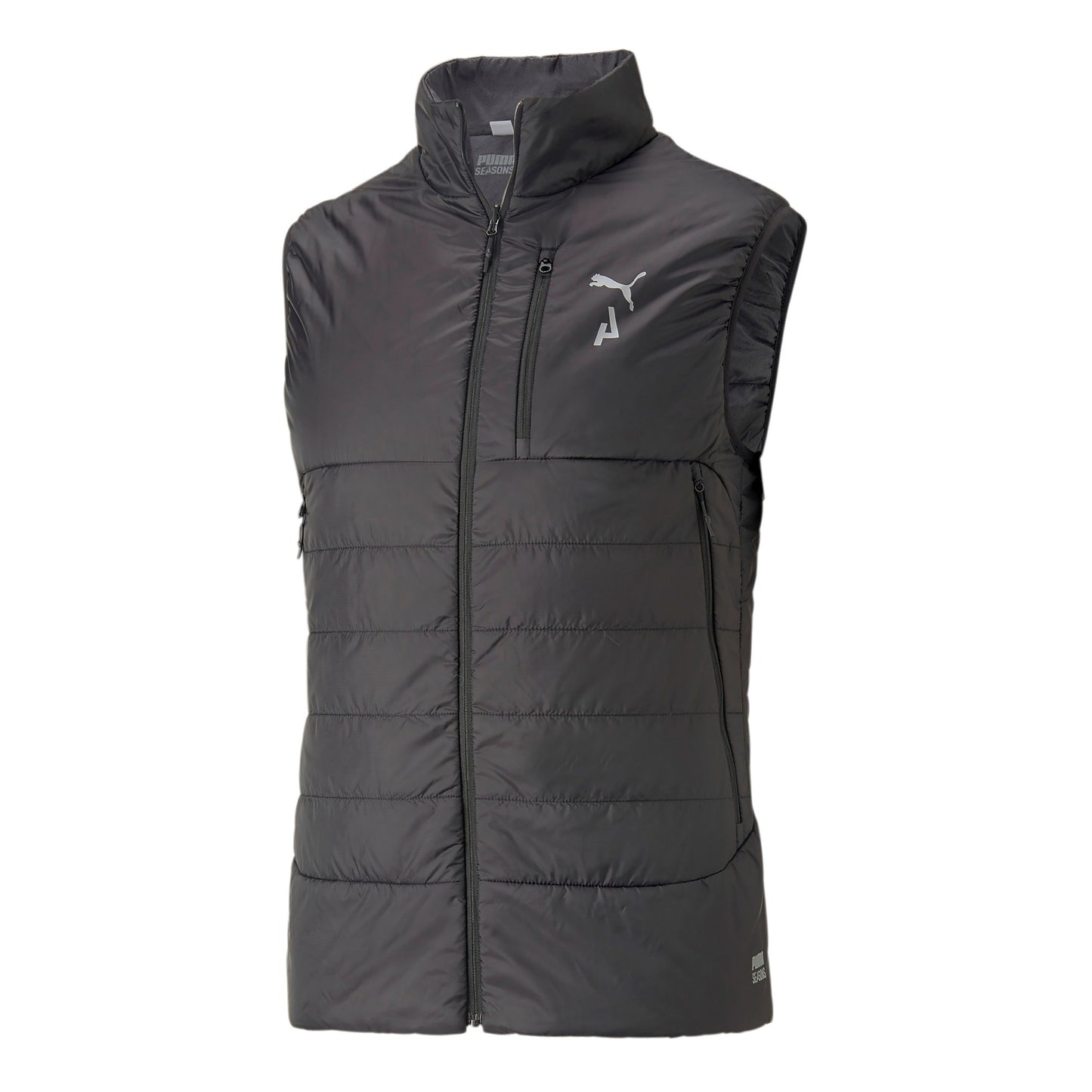 Puma Seasons Reversable Primaloft Hardloopvesten Heren-Zwart