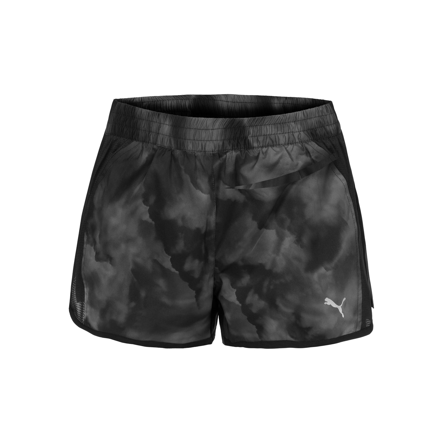 Puma Run Favorite All Over Print Velocity 3in Hardloopshorts Dames-Zwart