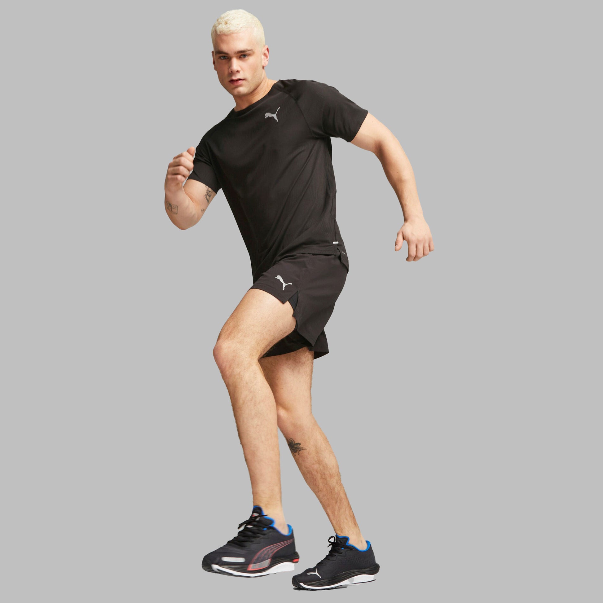 Puma Run Ultraweave 2in1 Shorts - zwart