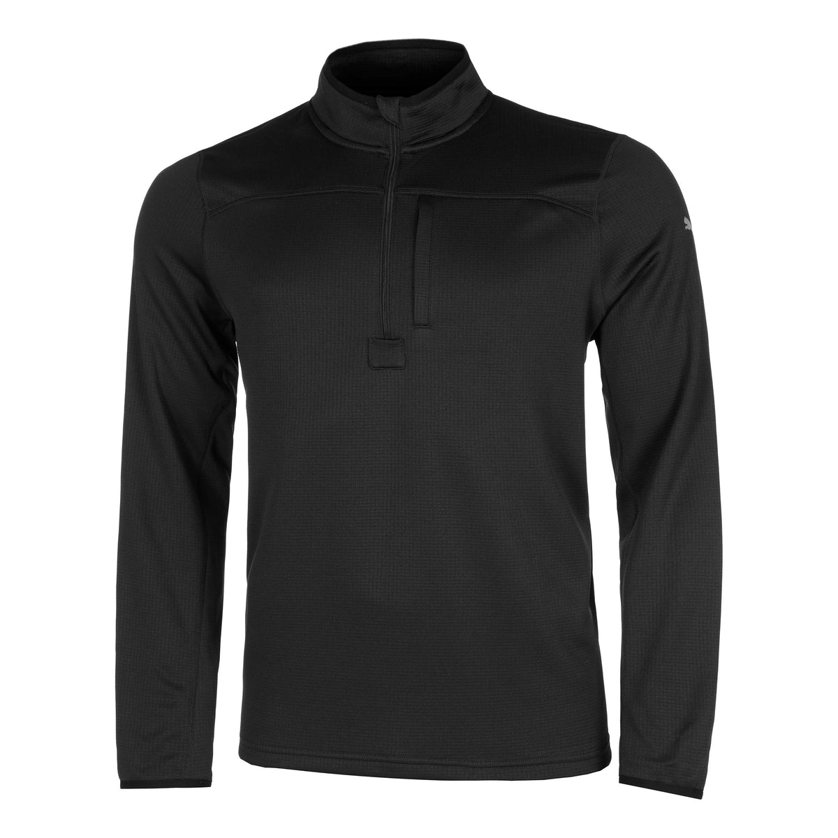 Puma Run Microfleece Half-Zip Topje Hardlopen Heren-Zwart
