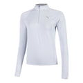 Velocity Cloudspun 1/4 Zip Hardloopshirt Dames-Blauw