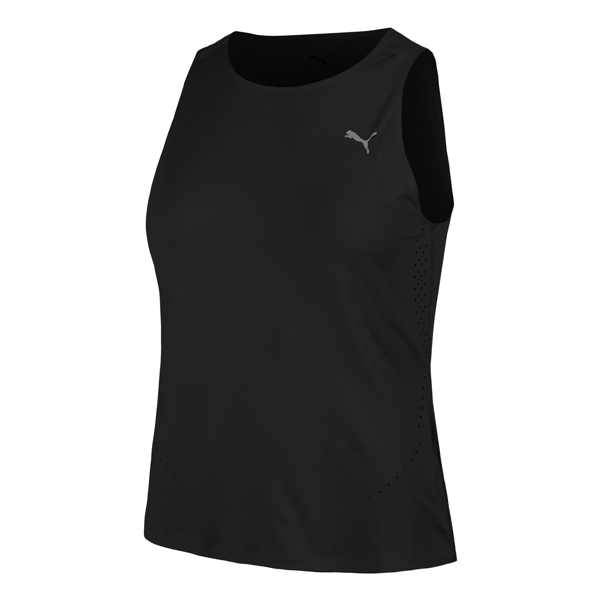 Puma Cloudspun Tanktop Dames-Zwart