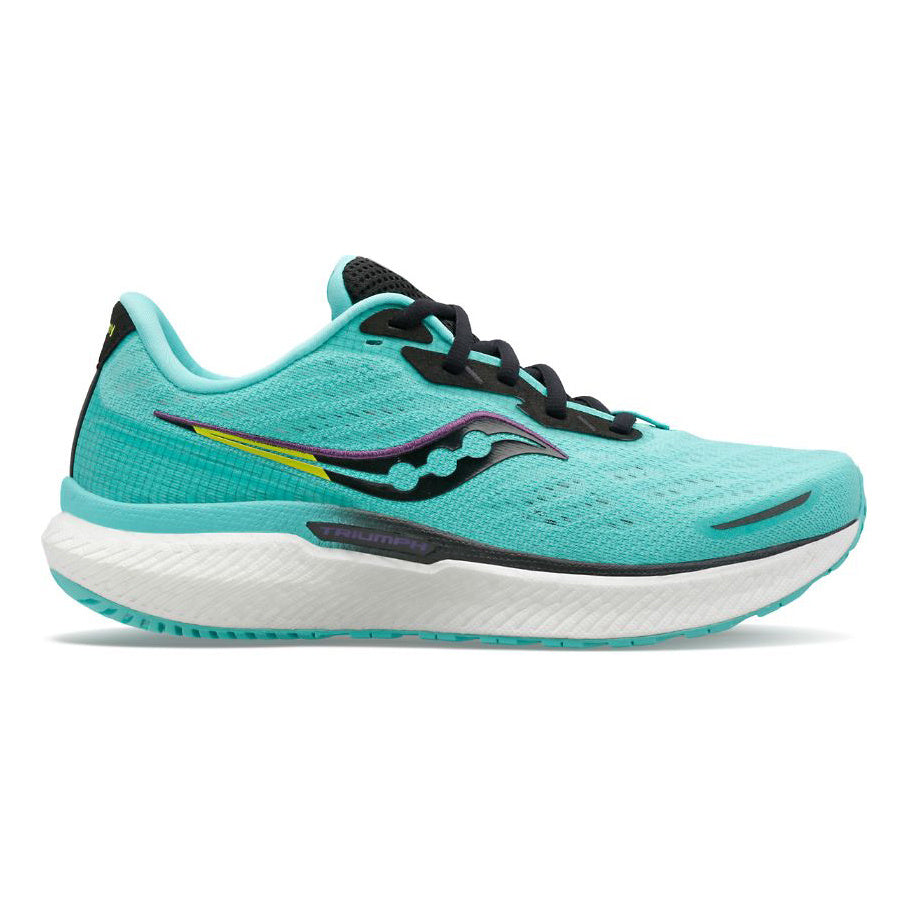 Saucony Triumph 19 Neutrale Schoen Dames-Blauw,Grijs