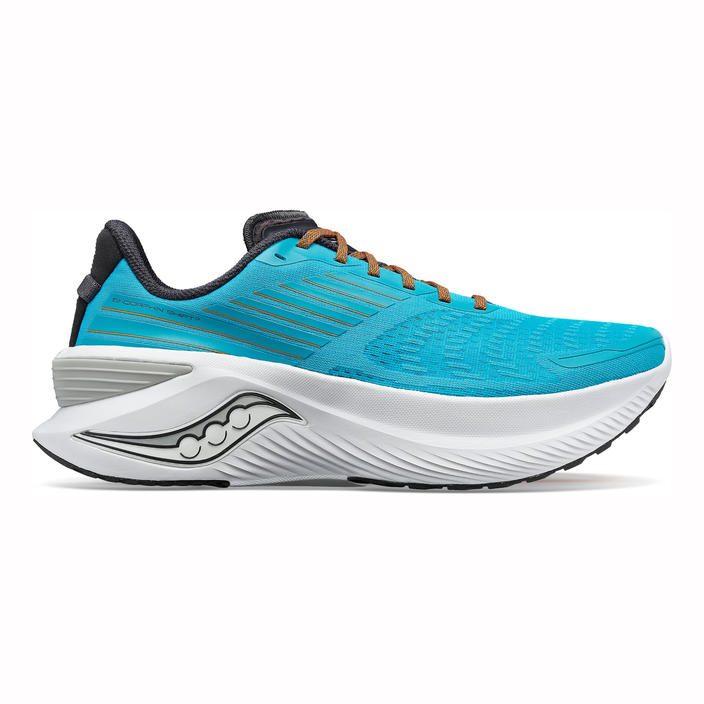 Saucony Endorphin Shift 3 Neutrale schoen Heren - lichtblauw, oranje