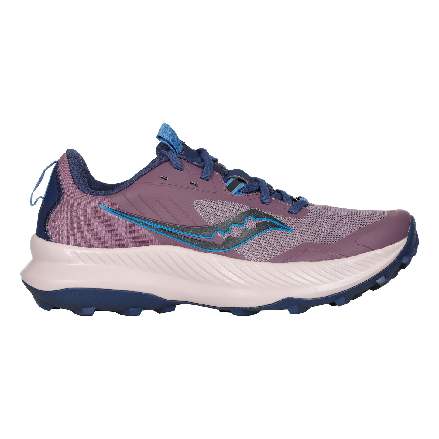 Saucony Blaze TR Trailschoen Dames-Mauve,Donkerblauw