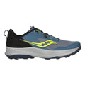 Blaze TR Trailschoen Heren - blauw, neongeel
