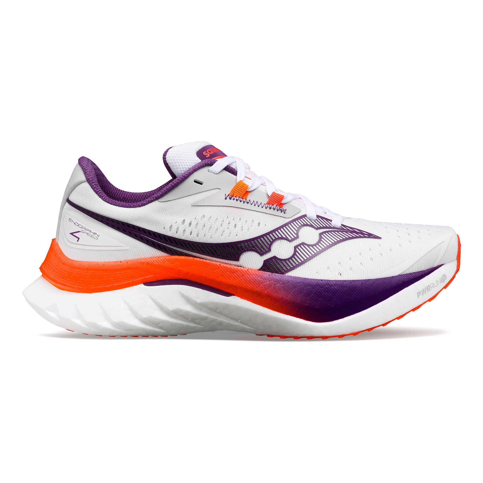 Saucony Endorphin Speed 4 Wedstrijdschoen Dames - wit, koraal