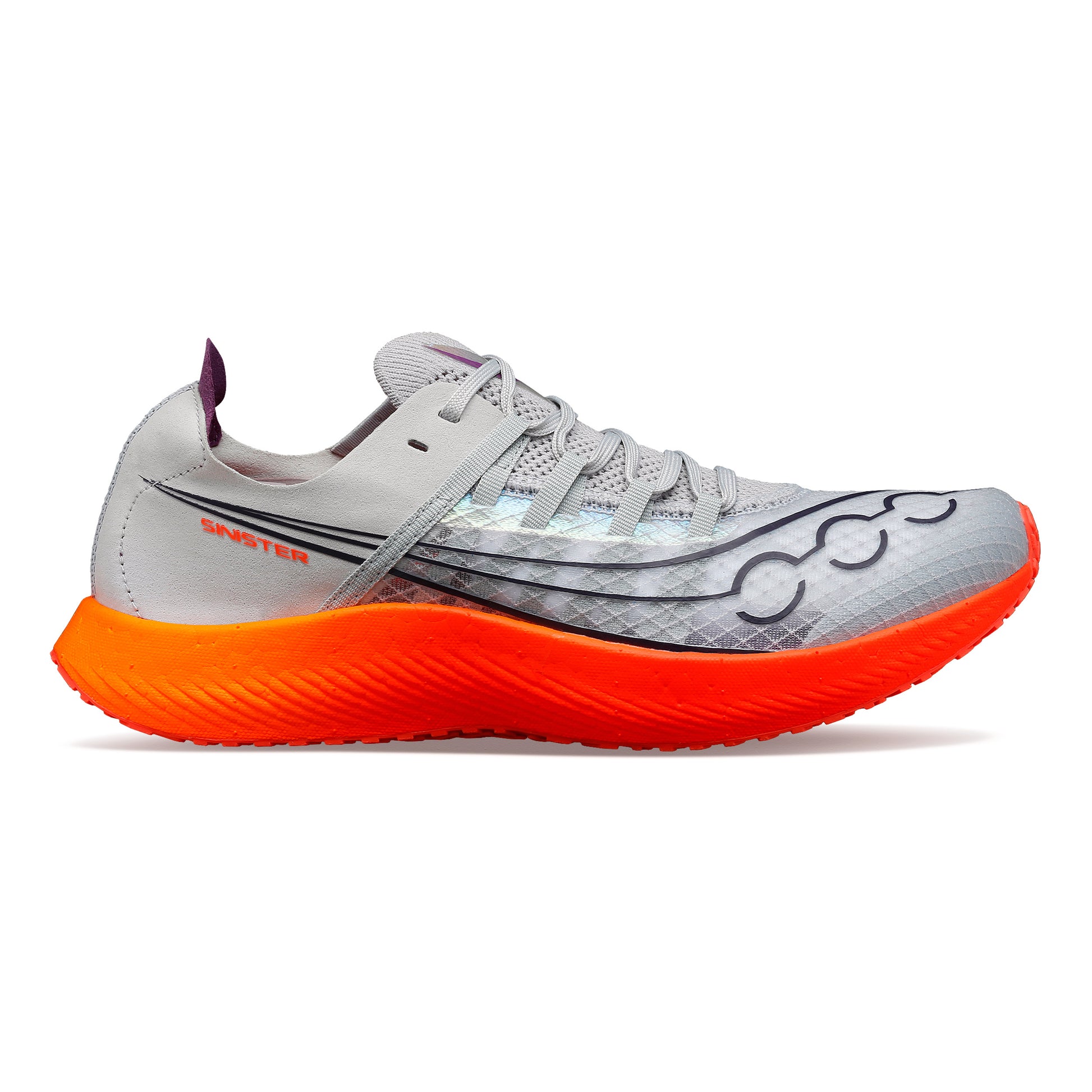 Saucony Sinister Wedstrijdschoen Heren - wit, oranje