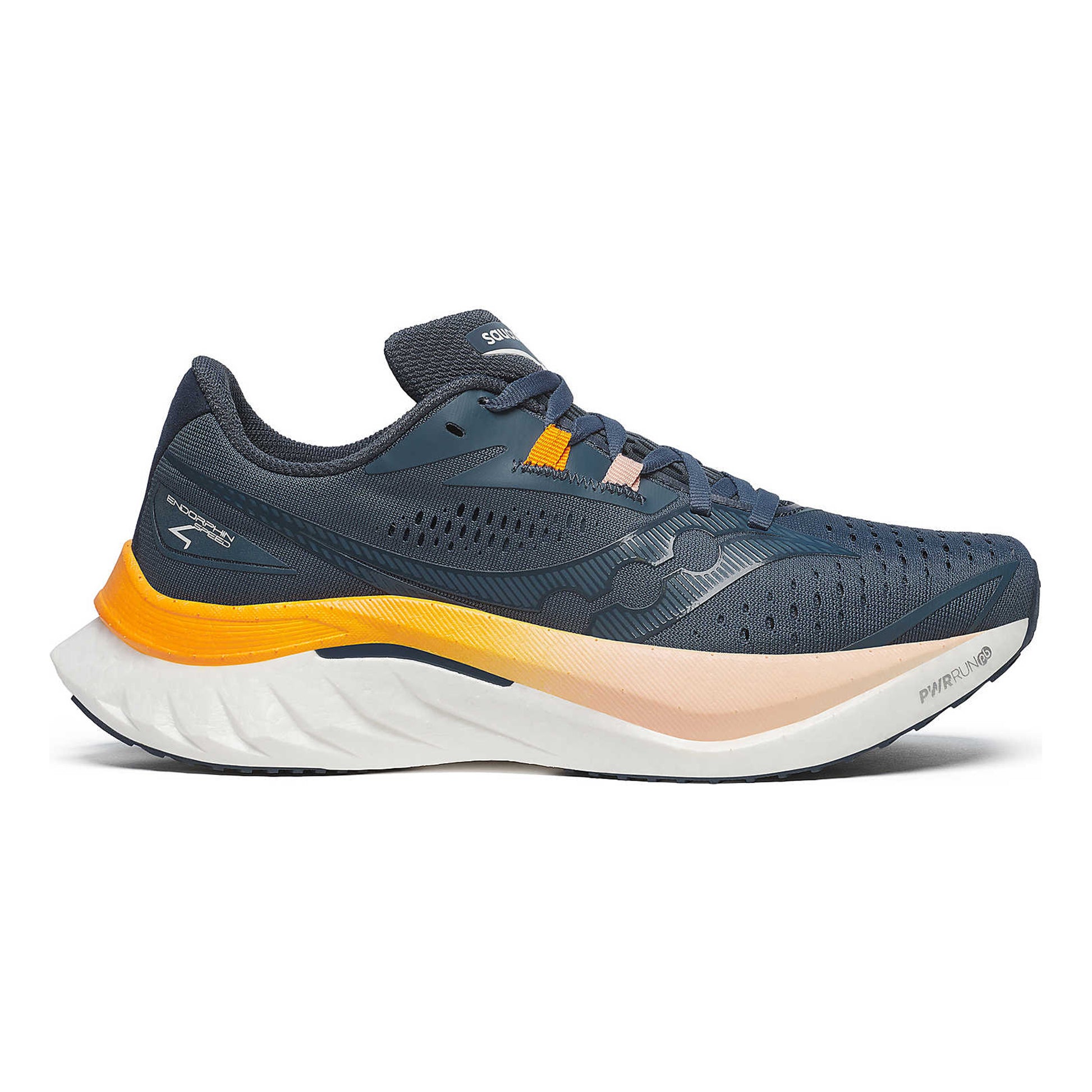 Saucony Endorphin Speed 4 Wedstrijdschoen Dames - donkerblauw, oranje