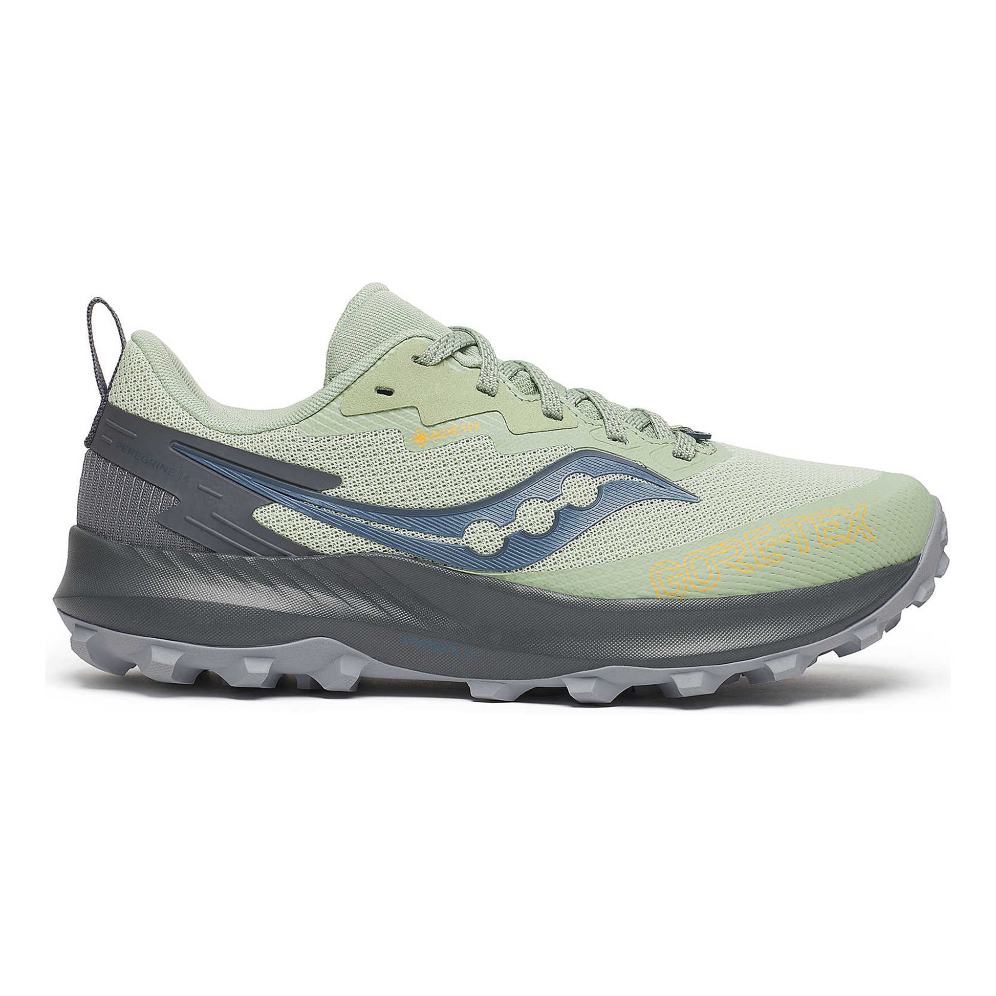 Saucony Peregrine 14 GTX Trailschoen Dames-Grijs,Donkergrijs