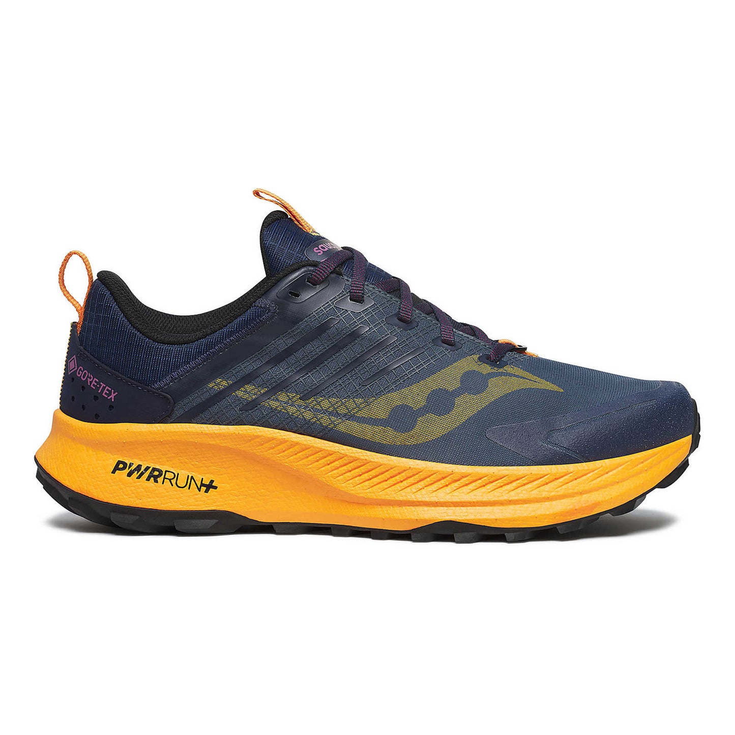 Saucony Ride TR2 GTX Trailschoen Dames-Blaugrau,Berry