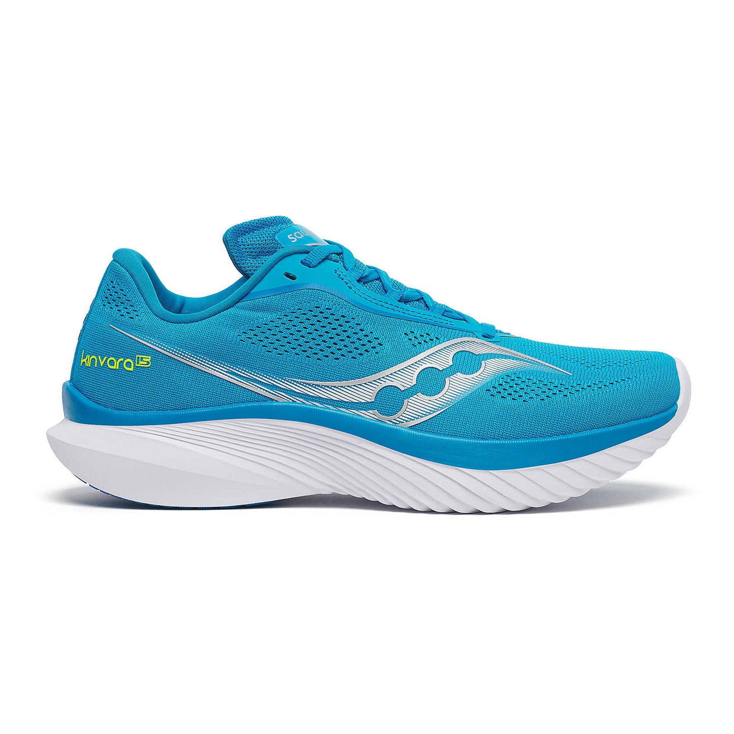 Saucony Kinvara 15 Neutrale schoen Heren - lichtblauw, wit