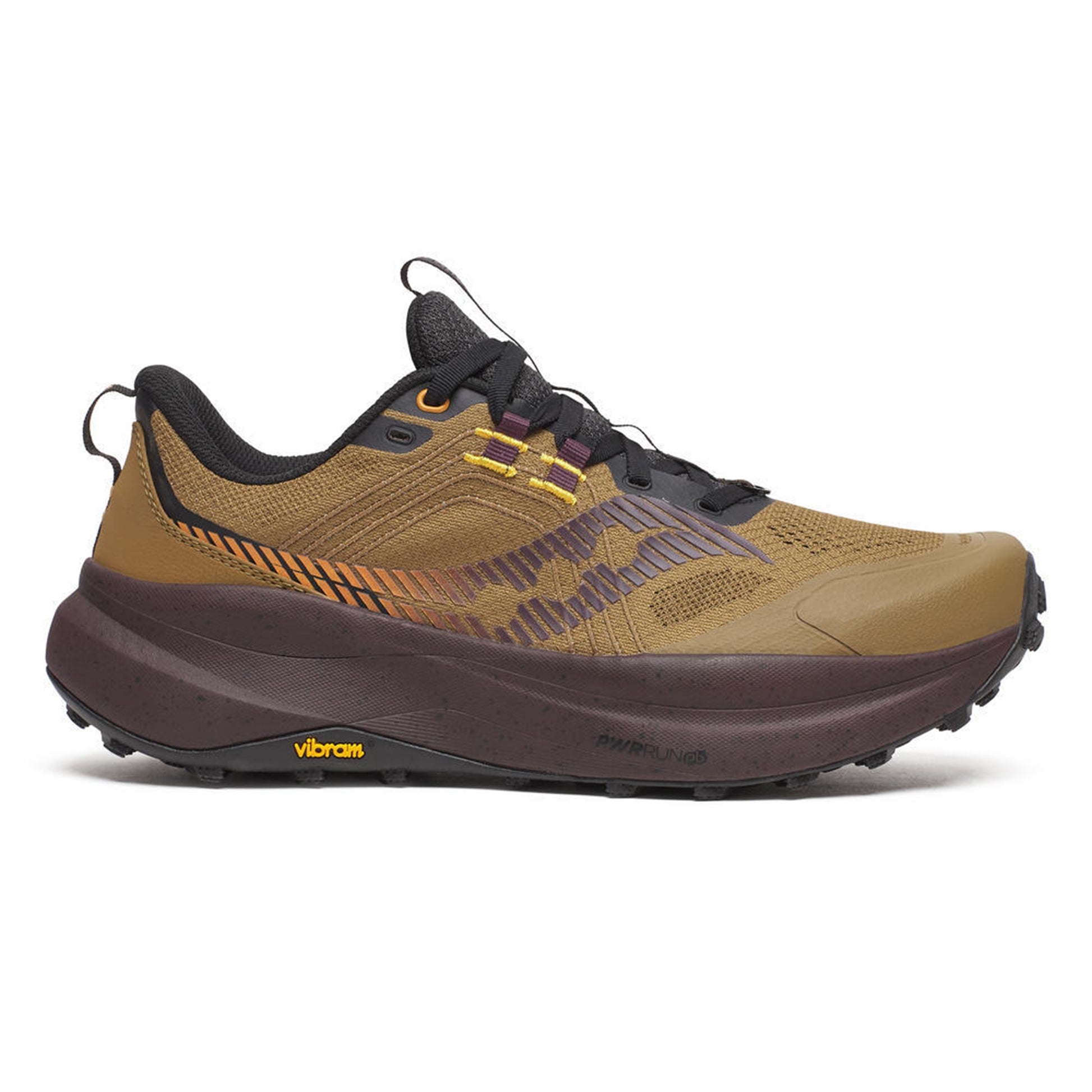 Saucony Xodus Ultra 4 Trailschoen Heren-karamel, paars