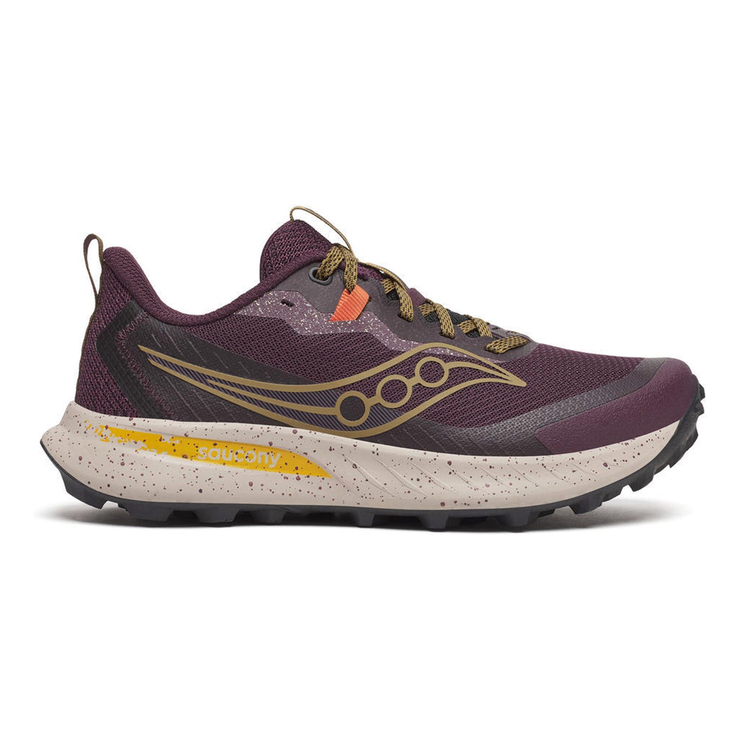 Saucony Peregrine 15 Trailschoen Dames - paars, karamel