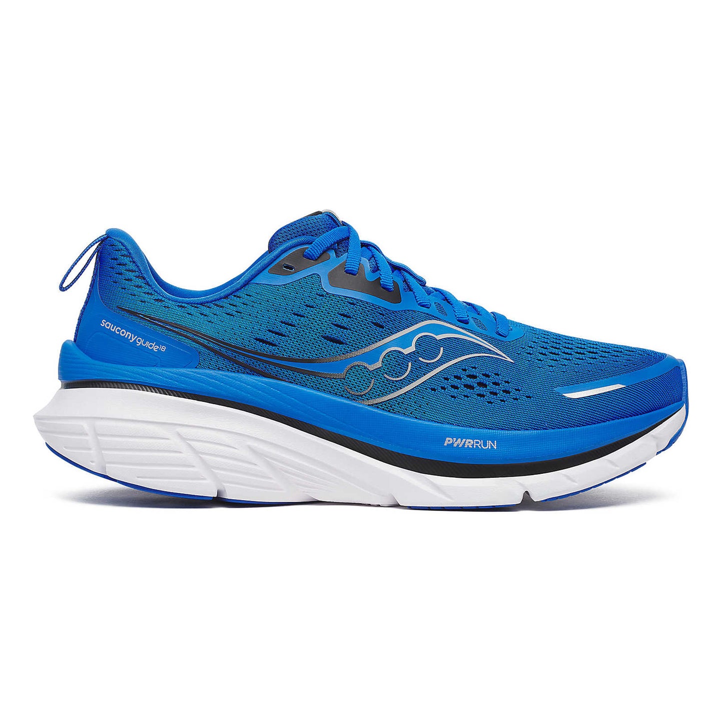 Saucony Guide 18 Stabiliteitsschoen Heren - blauw, zwart