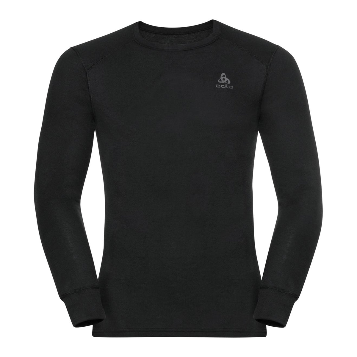 Odlo Active Warm Eco BI Top Crew Neck Longsleeve Heren-Zwart
