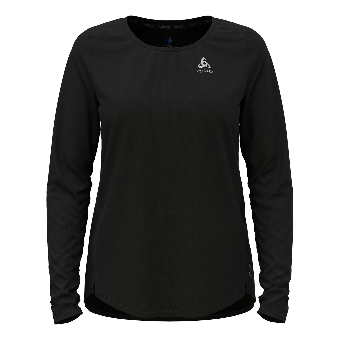 Odlo Crew Neck Chill-Tech Longsleeve Dames - zwart,