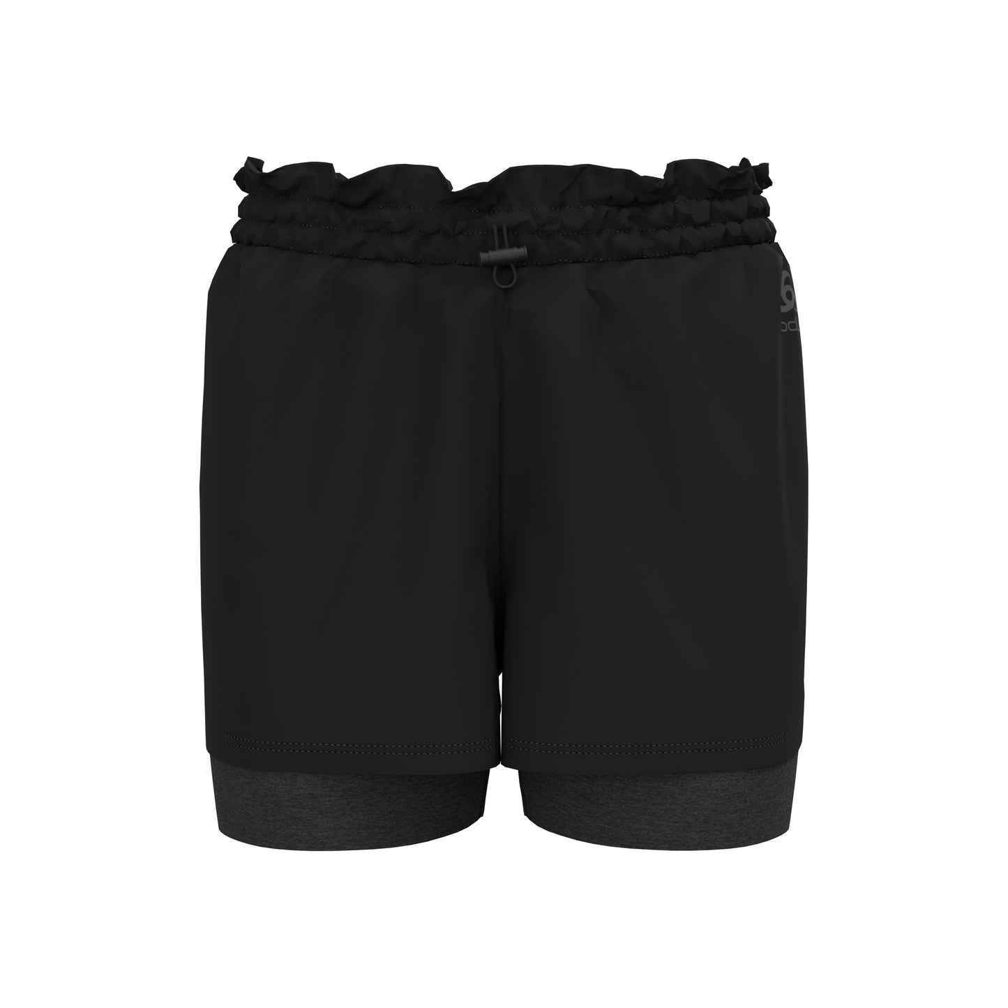 Odlo 2in1 Active 365 5in Hardloopshorts Dames-Zwart