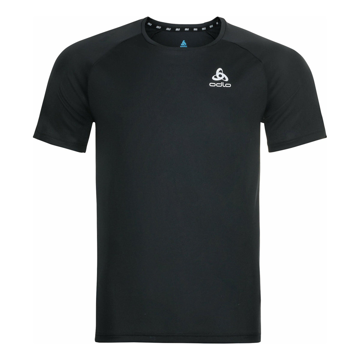 Odlo Crew Neck Essential Chill-Tech Hardloopshirt Heren-Zwart