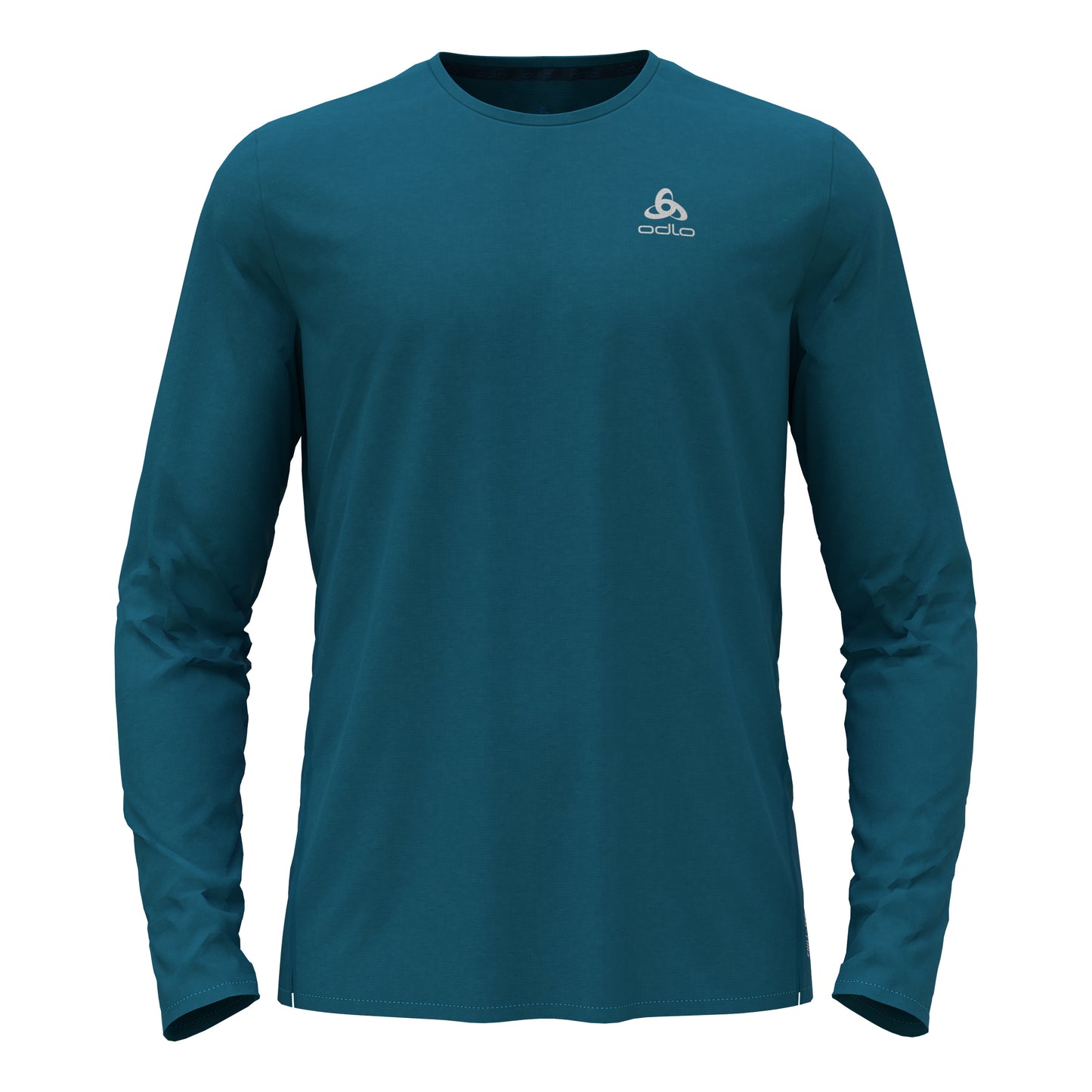 Odlo Zeroweight Chill-Tec Crew Neck Longsleeve Heren - blauw,