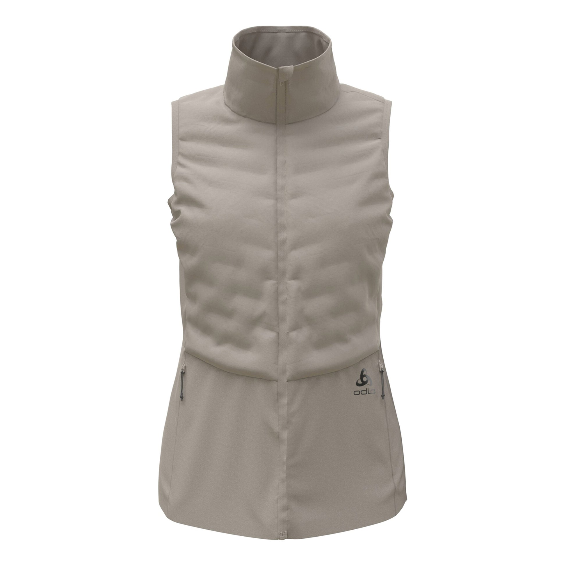 Odlo Zeroweight Insulator Hardloopvesten Dames - lichtgrijs,