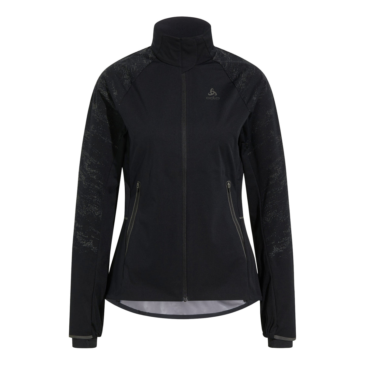 Odlo Zeroweight Pro Warm Reflect Hardloopjas Dames-Zwart