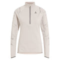 Zeroweight Ceramiwarm Reflective Mid Layer Half-Zip Topje hardlopen Dames - lichtgrijs,