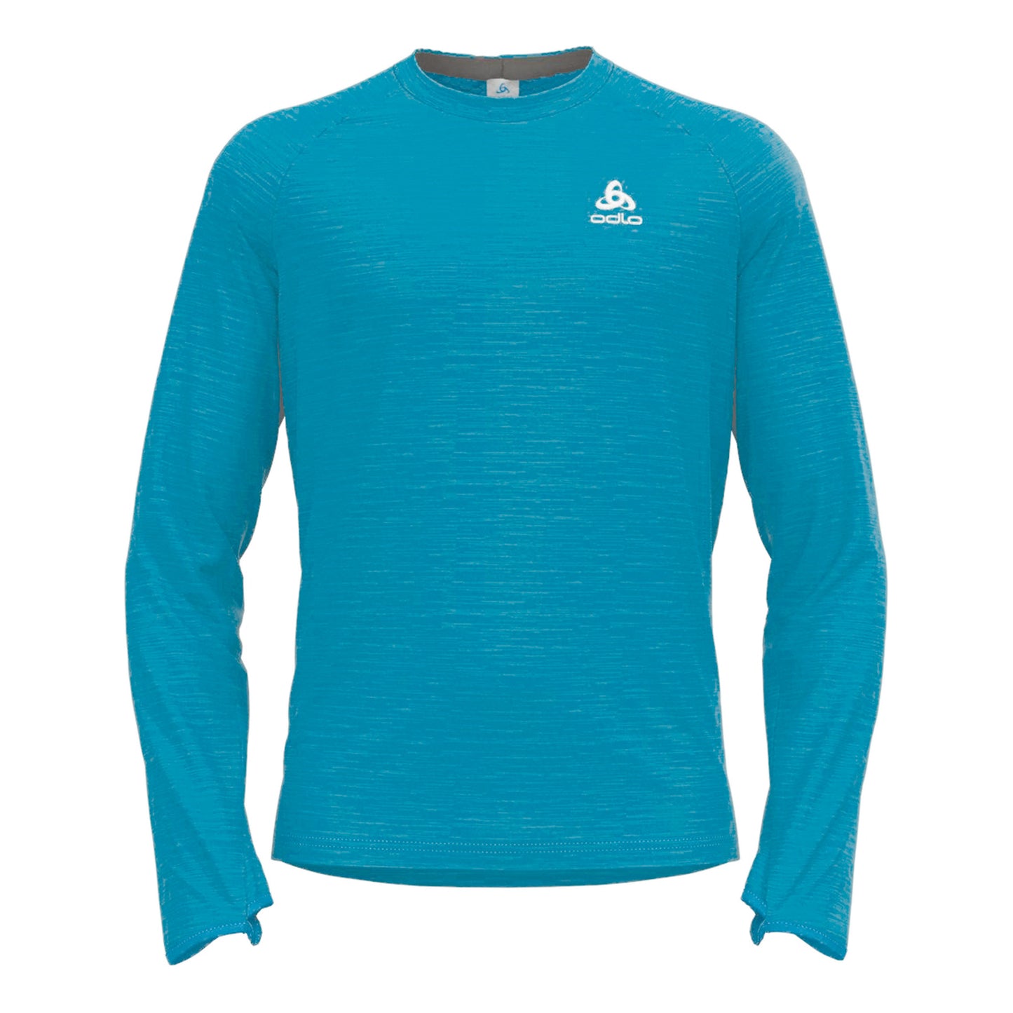 Odlo Essential Thermal Mid Layer Longsleeve Heren - petrolblauw,