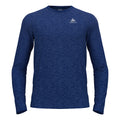 Essential Seamless Crew Neck Longsleeve Heren - donkerblauw,