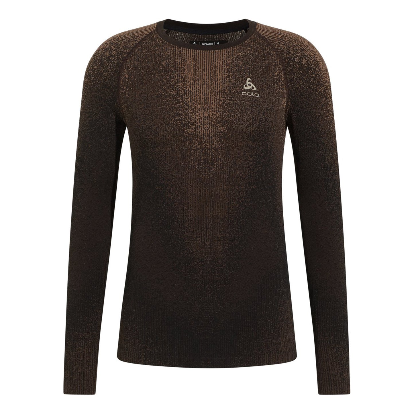 Odlo Performance Warm Blackcomb Crew Neck Vest Heren-Bruin