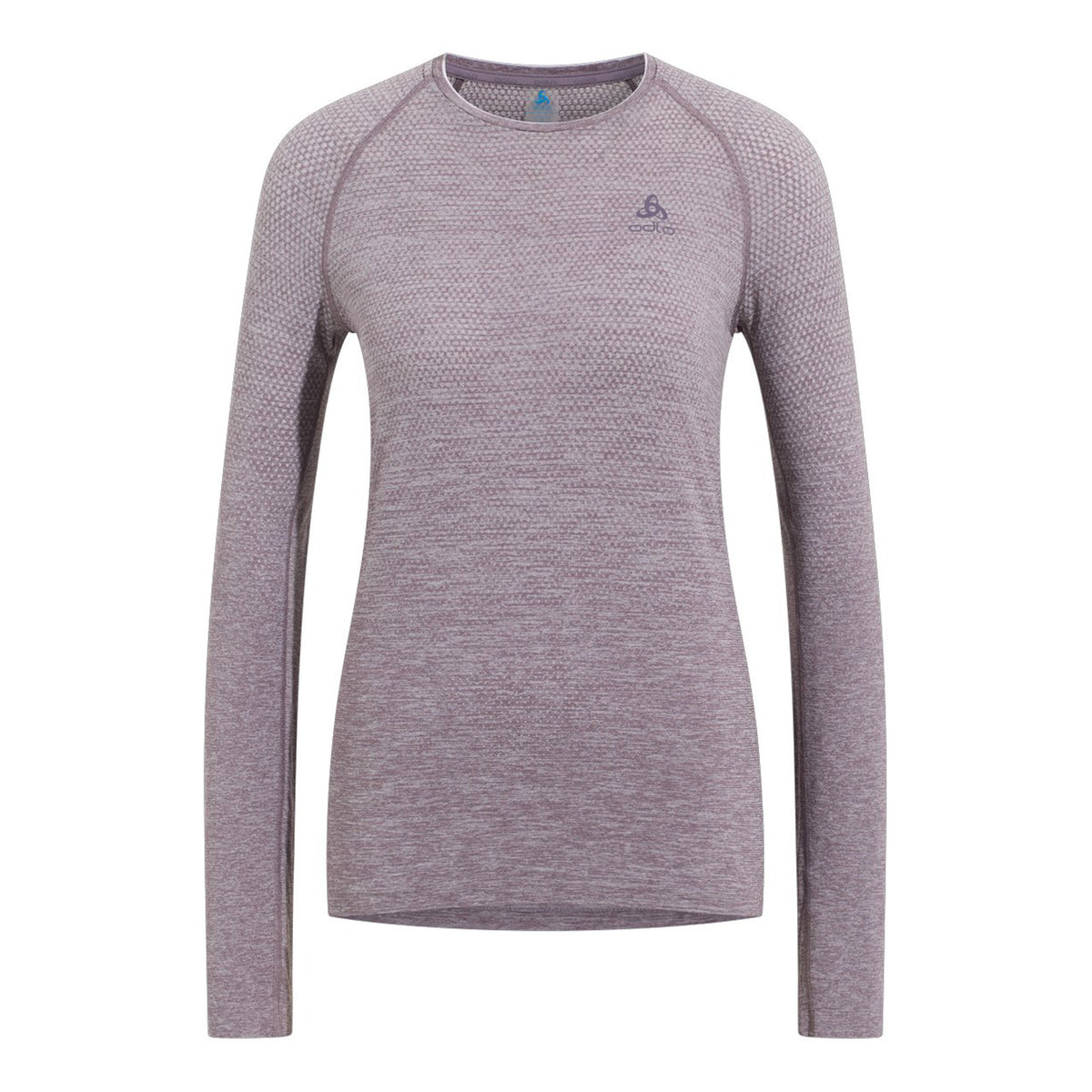 Odlo Essential Seamless Crew Neck Longsleeve Dames - grijs,