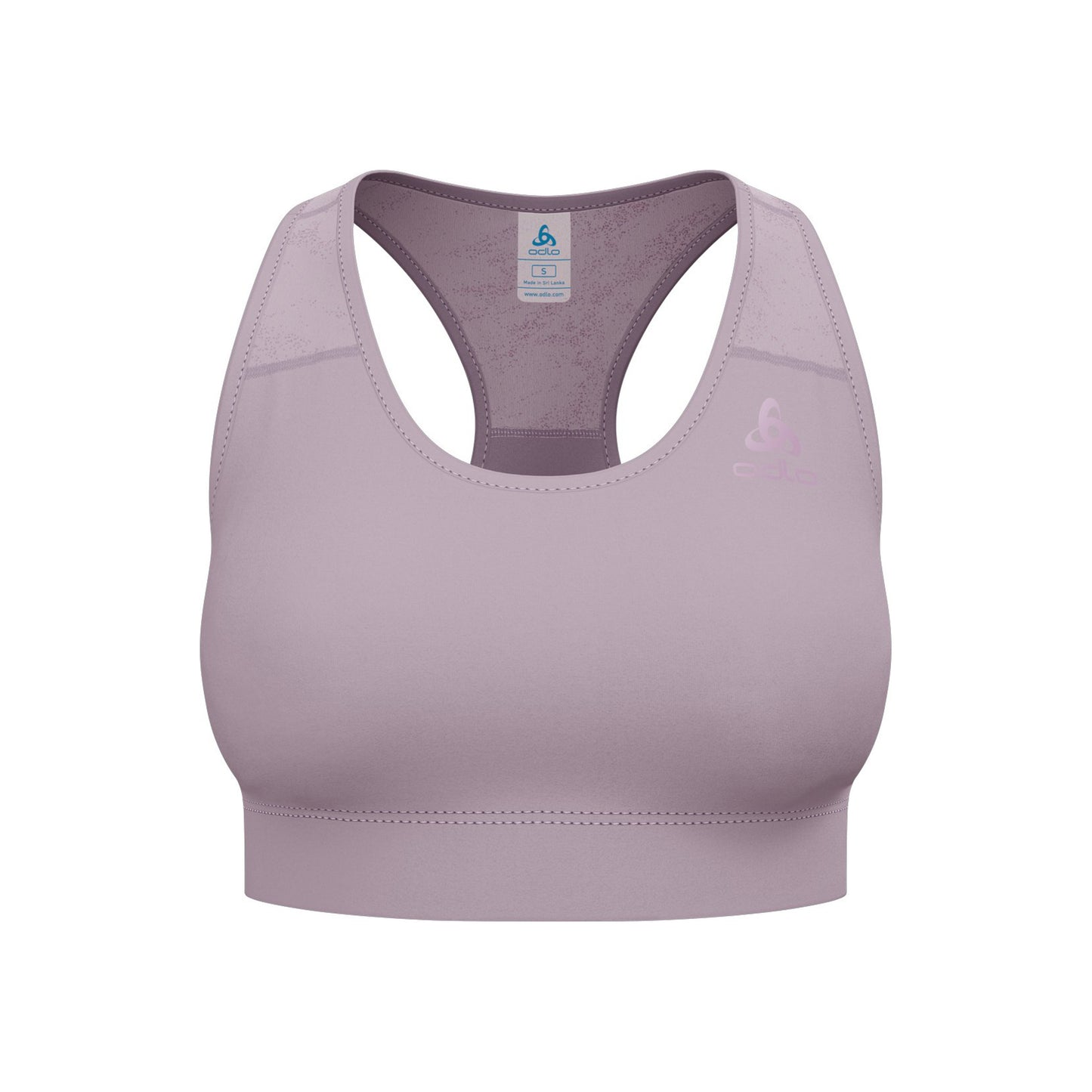 Odlo Essential Bralette Print Sport-bh Dames - grijs,