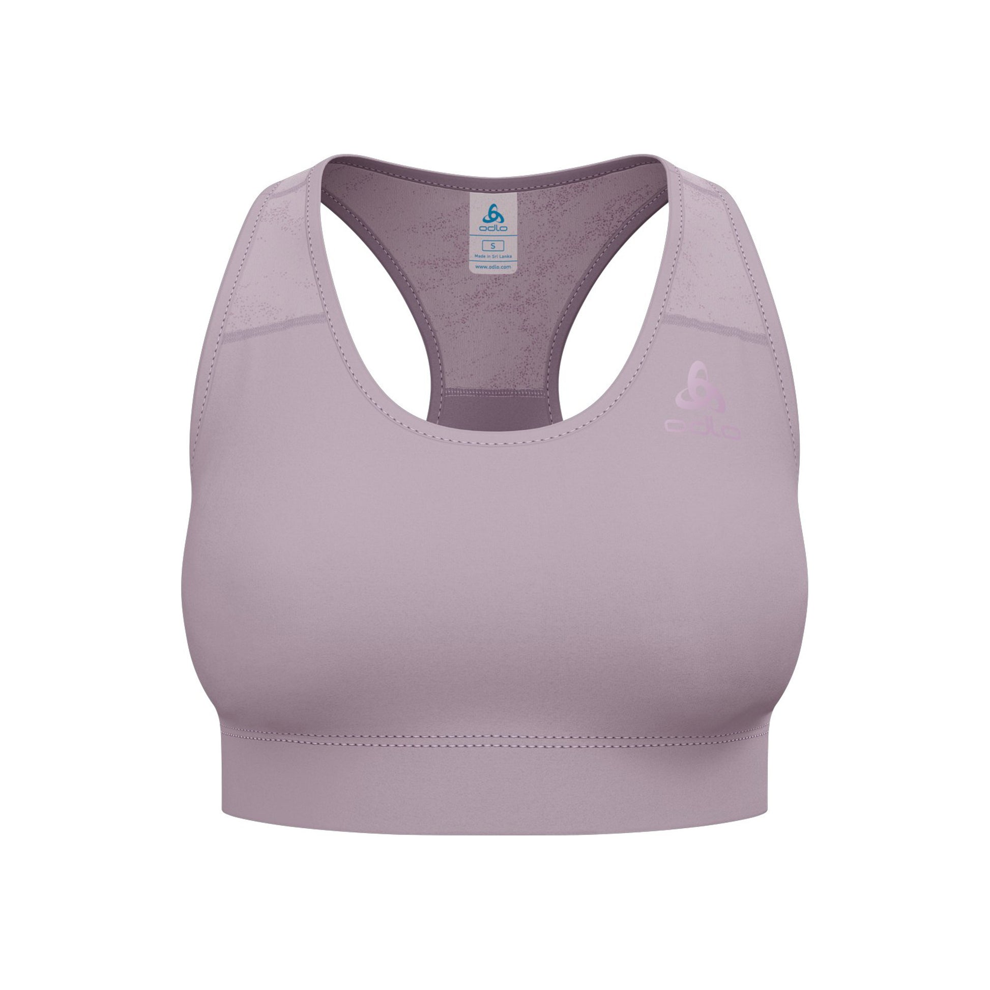 Odlo Essential Bralette Print Sport-bh Dames - grijs,