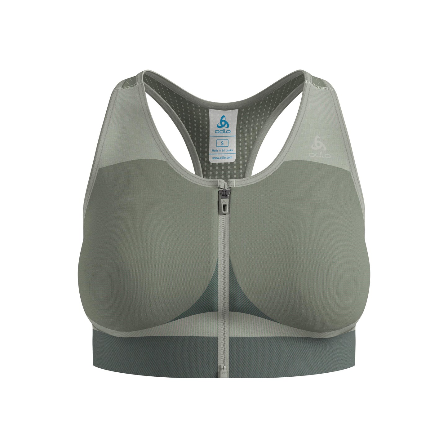 Odlo Seamless High Sport  Sport-bh Dames - olijf