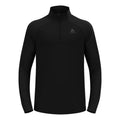 Essential Ceramiwarm Mid Layer 1/2 Zip Hardloopshirt Heren - zwart