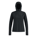 X-Alp Midlayer  Hardloopshirt Dames - zwart