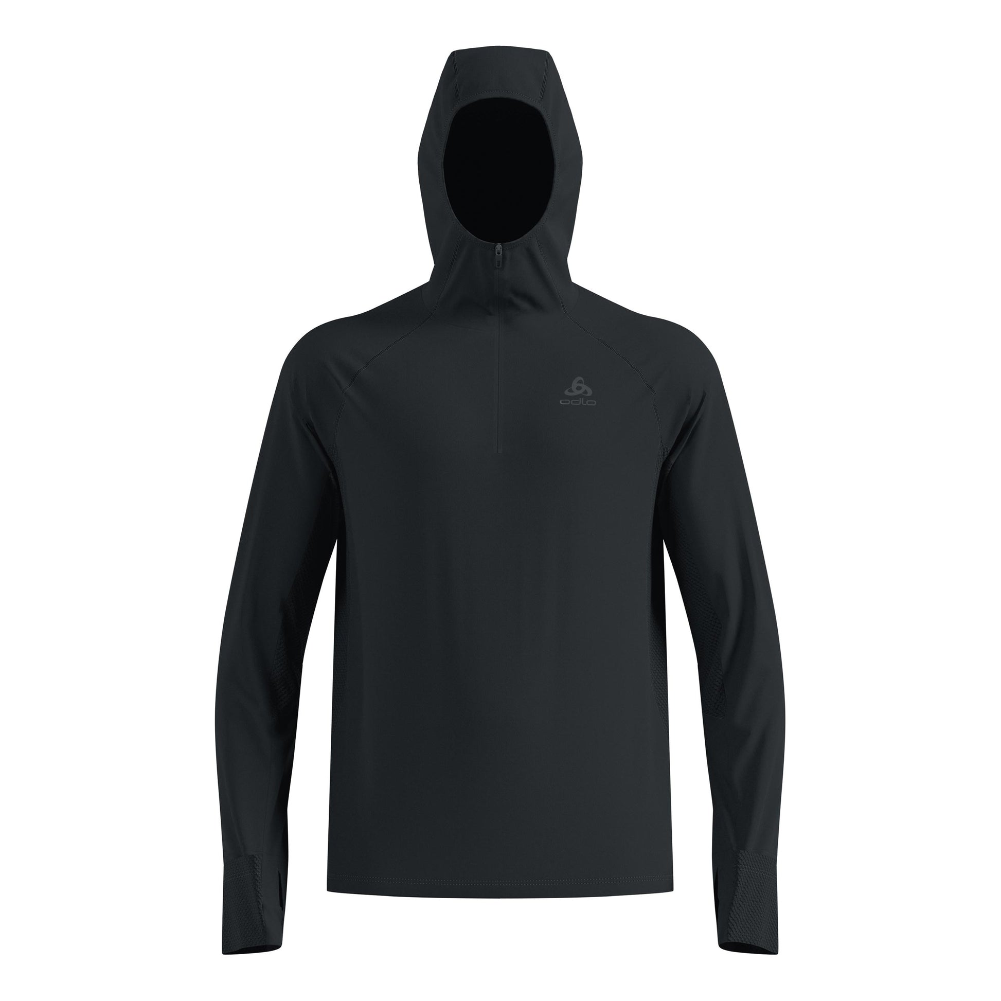 Odlo X-Alp Midlayer  Hardloopshirt Heren - zwart
