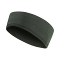 Merino Warm  Hoofdband Unisex - olijf