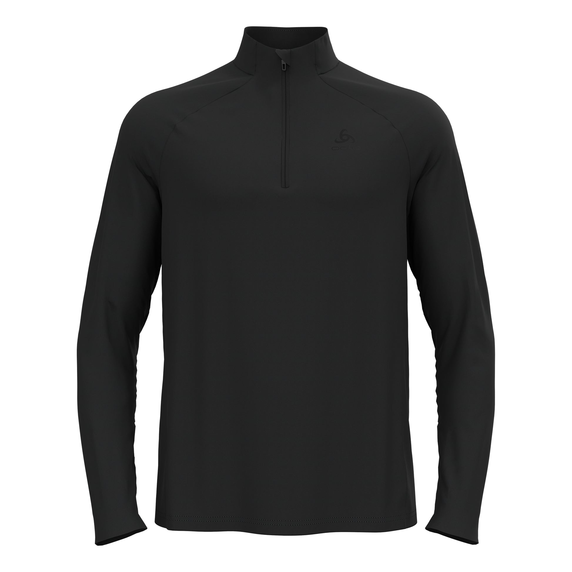 Odlo Essential 1/2 Zip Hardloopshirt Heren-zwart