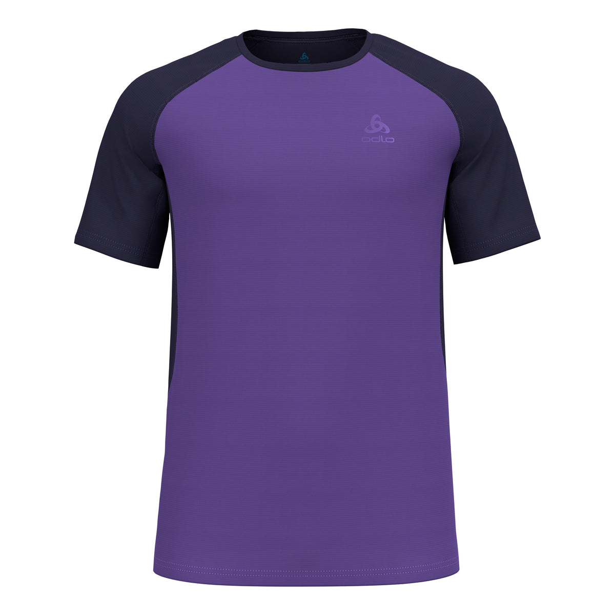 Odlo X-Alp Trail Hardloopshirt Heren-paars, zwart