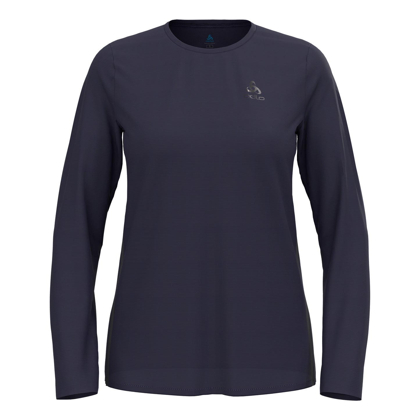 Odlo Zeroweight Chill-Tec  Hardloopshirt Dames - donkerblauw