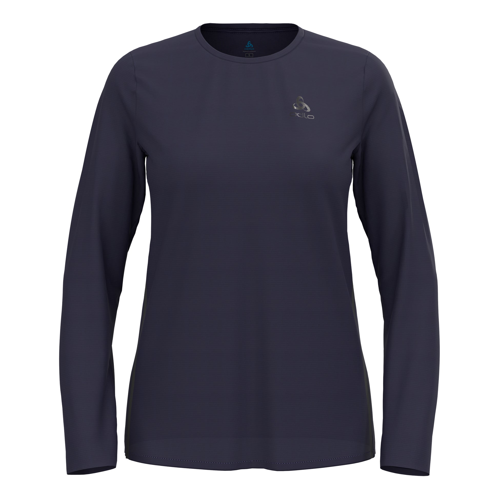 Odlo Zeroweight Chill-Tec  Hardloopshirt Dames - donkerblauw